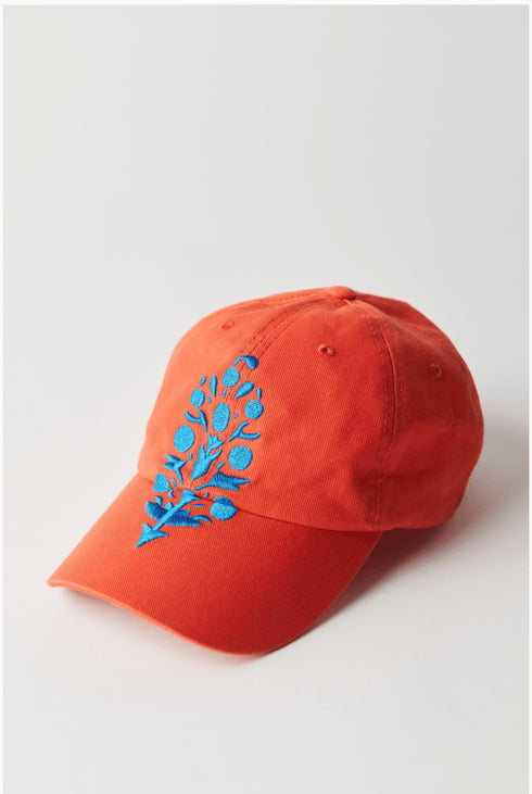 Big Buti Baseball Cap - Free People - Red/Blue